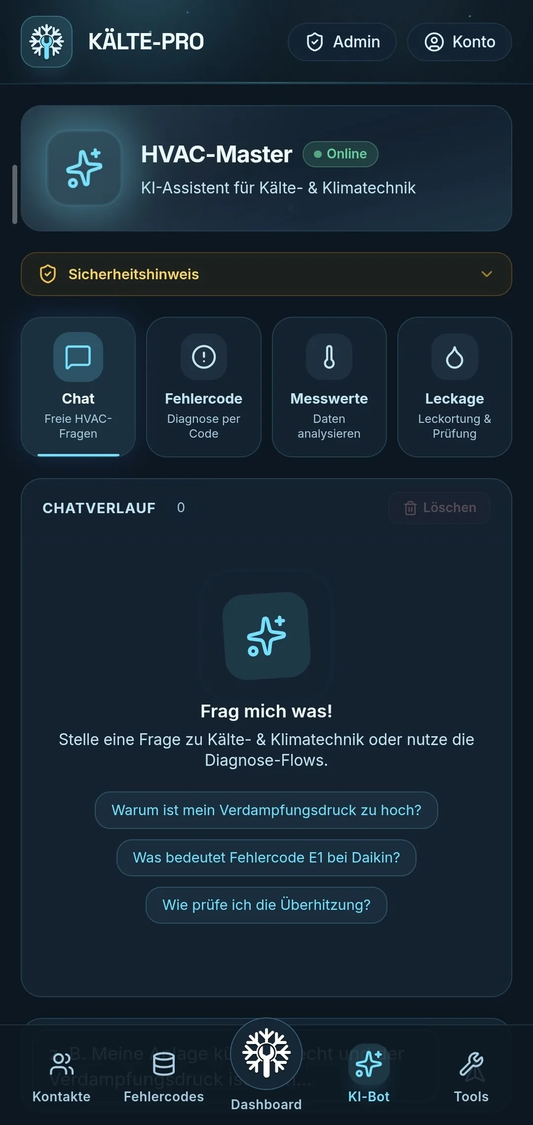 Kälte-Pro – KI-Assistent